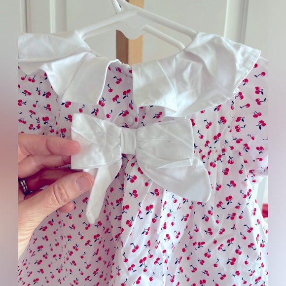 Janie and Jack 12-18 months and 18-24 months Cherry dresses - Picture 4 of 6